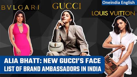 ambassador of gucci|indian brand ambassador of gucci.